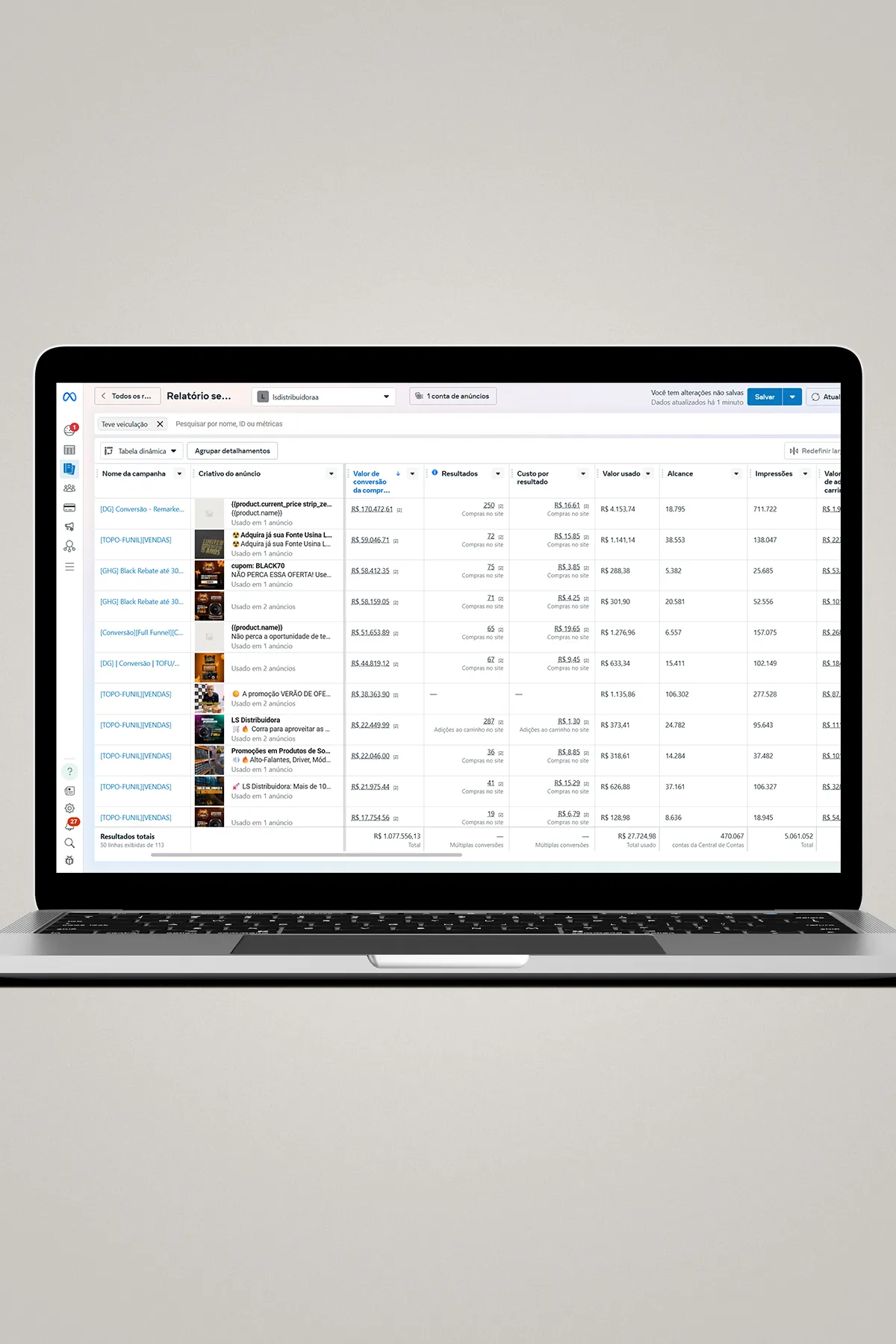 Facebook Ads LS Distribuidora