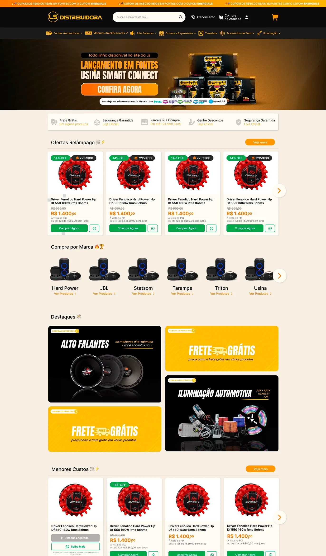 E-commerce LS Distribuidora