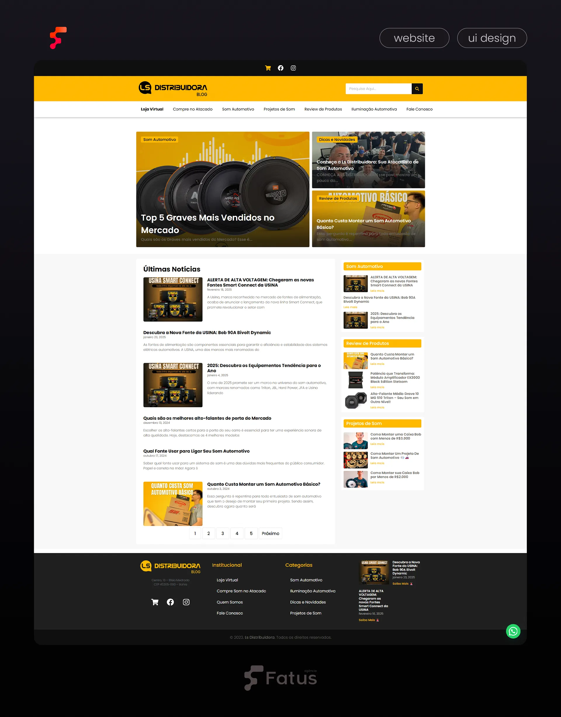 Portal LS Distribuidora - Detalhes 1